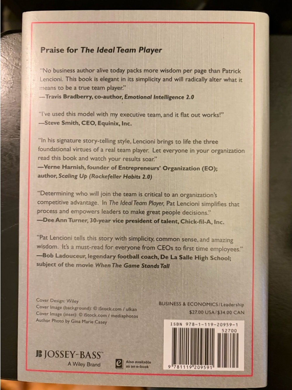 5 Hardcover Book Set - Patrick Lencioni - Picture 10 of 10